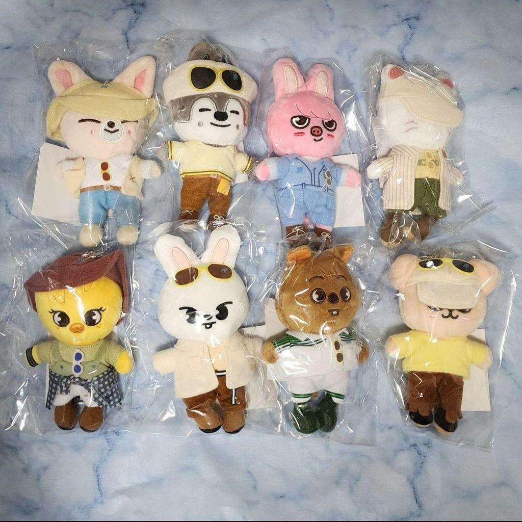 [FOLOSIT] set de 8 pandantive pentru geantă Stray Kids