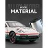 Spray 1/24 Porsche Panamera Supercar Model with Sound Light Collection Miniature Voiture Diecast Toy Vehicle Children Boy Gift Hobby