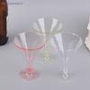 {Summer2} 10Pcs Plastic Martini Cups Transparent Cocktail Dessert Unbreakable Mini Cups For Wedding Party Bowl Wine Ice Cream