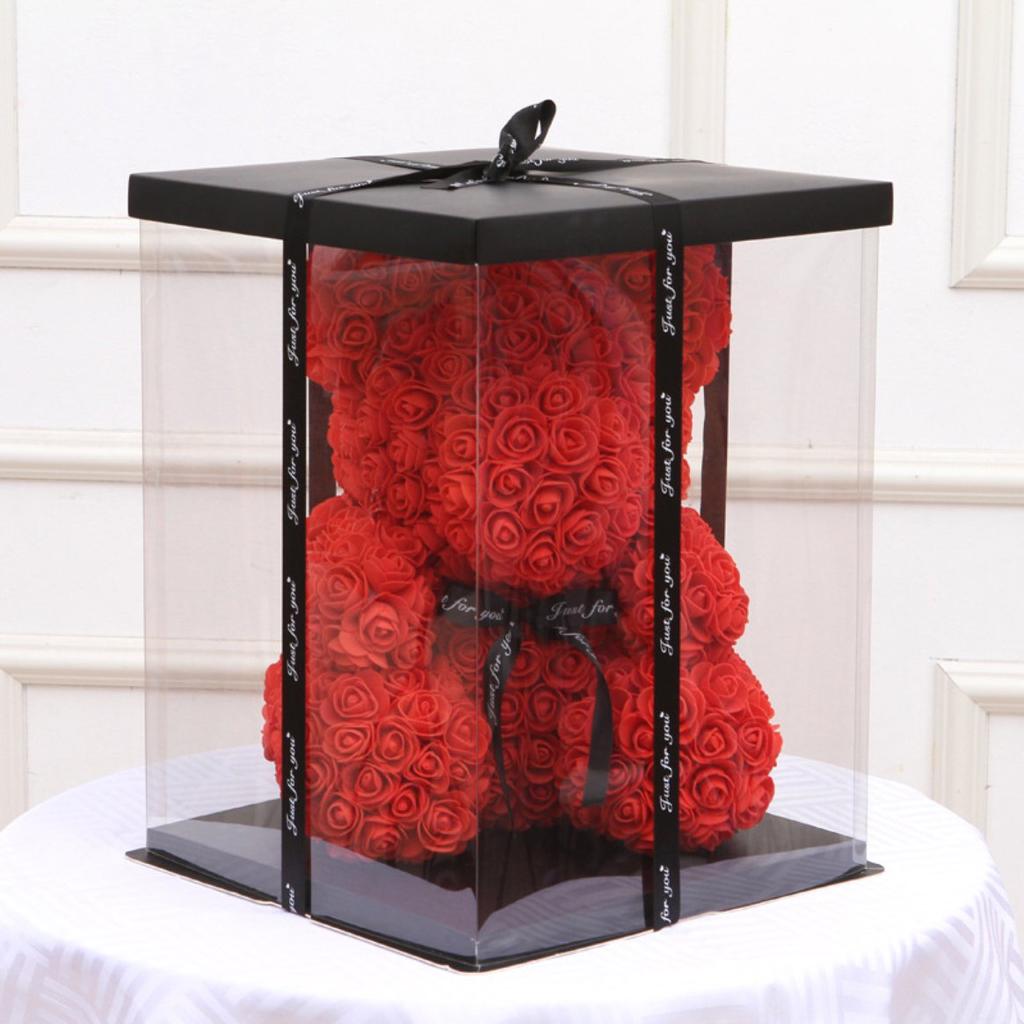 empty gift box for artificial teddy bear