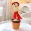 Electric Talking Cactus Toy Swaying Speaks Plush Toy Cute Kids Birthday Gift
