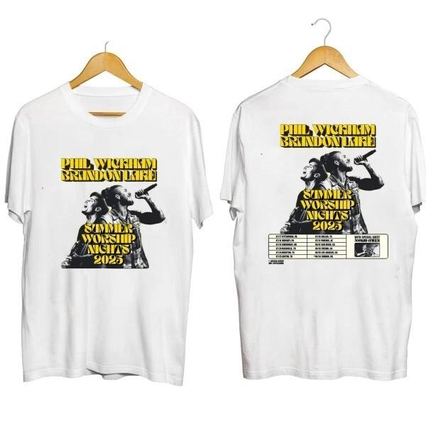 

Phil Wickham and Brandon Lake Tour 2025 Shirt Fan Gift Size S to 5XL BT1448 Unisex T-Shirt XXXL