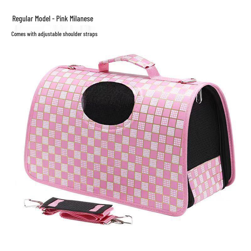 

Дышащая Портативная Сумка для Выгула Кошек - Кроссбоди или Ручная, Дизайн на Одно Плечо