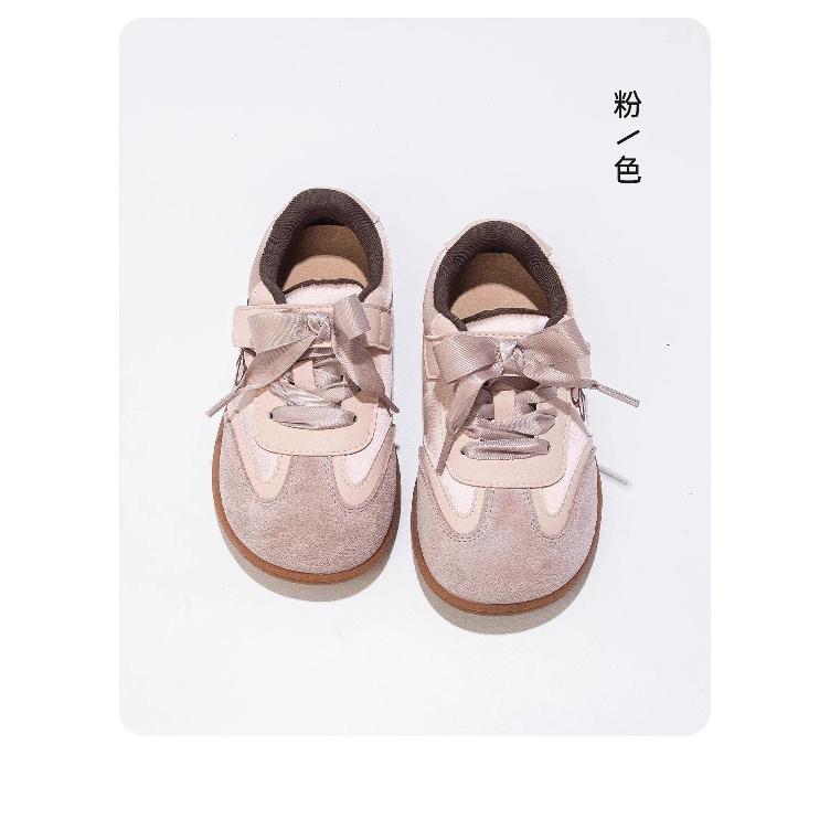 Girls  German training shoes, new spring and autumn children s shoes, autumn sports shoes, sneakers for girls, casual shoes for kindergarten 23 розовый