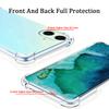 For Samsung Galaxy A07 / A07S / A08 / A18 Case Air Protection Silicone Clear Transparent Shockproof Housing