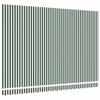 Replacement Canopy Fabric Green and White 430 X 345 Cm Polyester