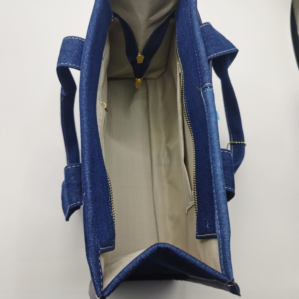 Fashionable womens bag, denim bags, big volume jean bags,Tote bag