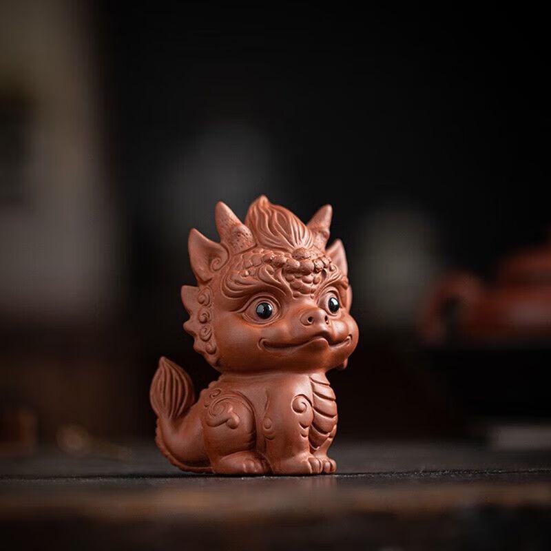 Ceramic Year of the Dragon Mascot Tea Pet