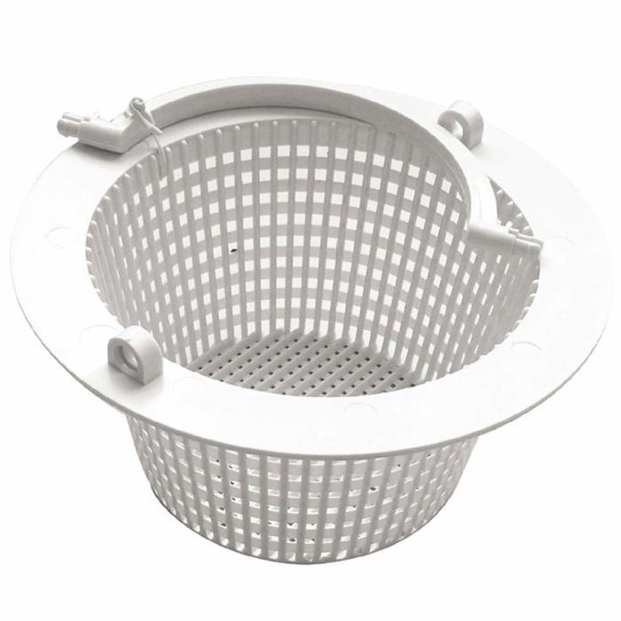 Panier de skimmer pour piscine enterrée avec poignée – filtre de remplacement en polypropylène