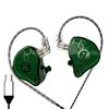 Hifi Kingdom ND VENUS Dynamic Driver (1DD) Wired In-Ear Monitors with Type-C Plug, Green, No Mic