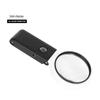 5X 25X Klapplupe 6 LED Mini Tasche Tragbare Handlupe Juwelier Mikroskop Währungsdetektor Alter Mann Leseglas