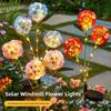 Ground Mounted Simulation Flower Lamp Waterproof Landscape Light  Outdoor  Festival Decoration