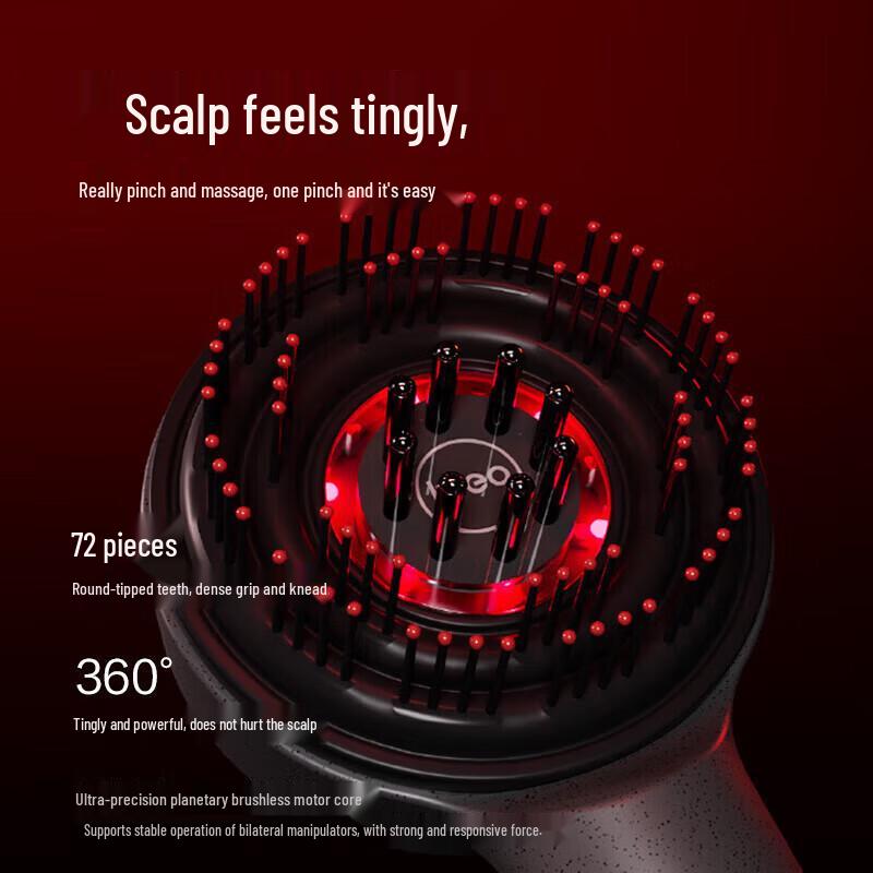 Breo Scalp3 Red Light Smart Scalp Massager CN Plug (adapter Included)
