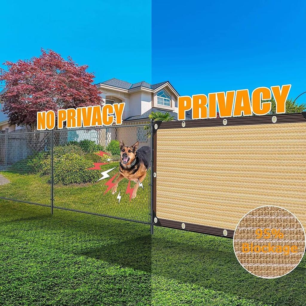 Beige Sunshade Net Easy to Install Black Sunshade Net for Balconies Courtyards And Swimming Pools UV-resistant Awnings