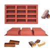 DIY Silicone Candy Molds Rectangle Butter Mold Reusable Silicone Ice Cube Tray  Birthday Gifts