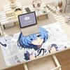 Anime Rre Zero Rem Mouse Pad Anti Slip Rubber Edge Locked Thickened Laptop Gaming Desk Mat