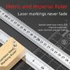 Măsurare dimensiuni și distanță – Rigle și echere metalice