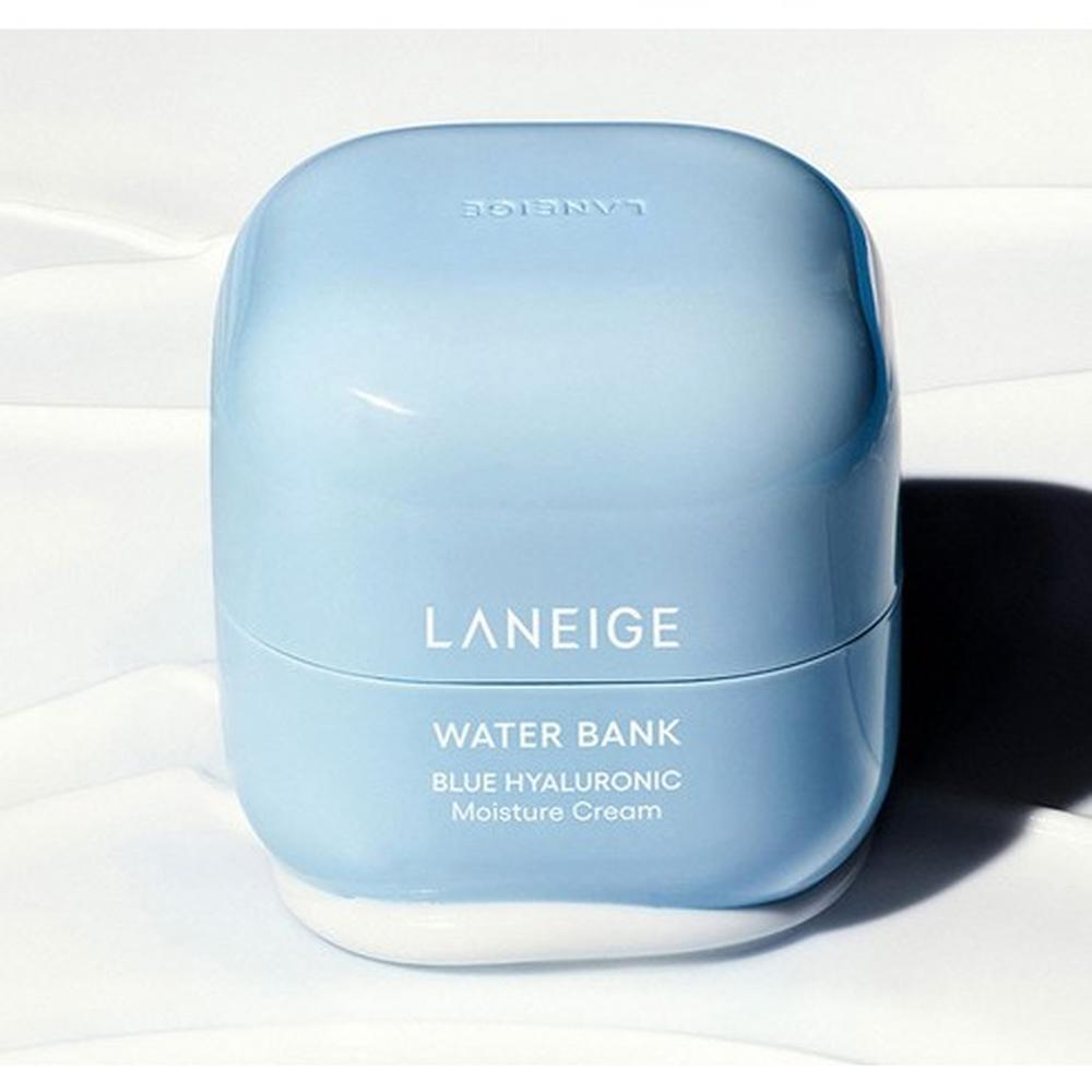 Laneige Water Bank Blue Hyaluronic Moisture Cream 50ml – Deep Moisturising Cream, Blue Hyaluronic Acid, Barrier Care, Korean