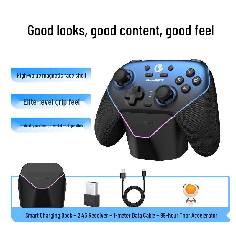 GameSir Supernova Wireless Game Controller for Switch, Steam, and PC.