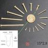 Round Head Brass Nails for DIY Projects and Picture Hanging