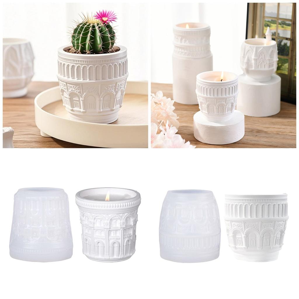 Matriță reutilizabilă din silicon flexibil, în stiluri nordice, pentru turnări în ipsos, rășină, bijuterii și soluție decorativă de depozitare