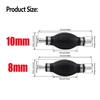 8mm/10mm Universal Fuel Pump Rubber Manual Liquid Oil Transfer Pump Hand Manual Oil Pump Primer Bulb for Car Motorcycle Boat