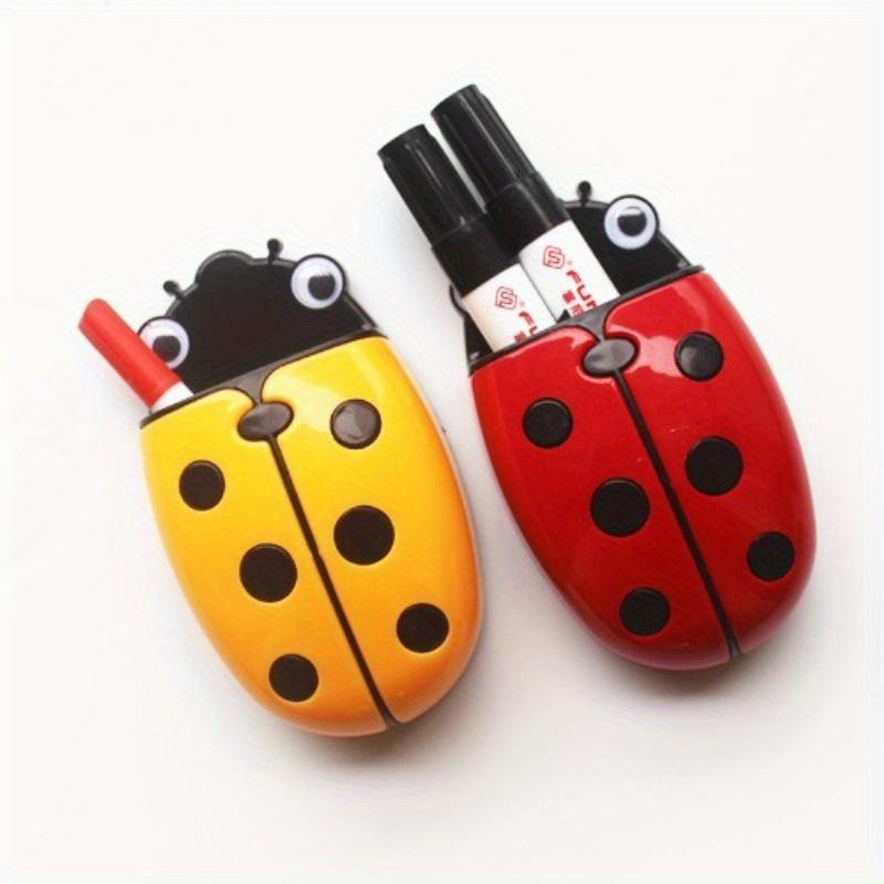 1pc Magnetic Pencil Holder - with Magnetic Base, Dual-Purpose Organizer & Eraser, Holds Pens, Markers, Highlighters