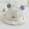 Bear Ear Infant Mesh Hat Cartoon Toddler Bucket Hat Adorable Children Fisherman Hat  Spring Summer