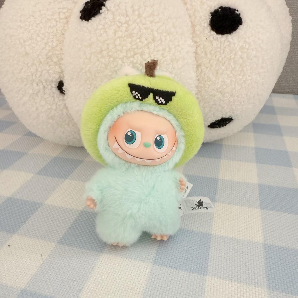 Mini Version 4.0 Vinyl Face Plush Blind Box Doll Clothes Christmas Set Small Nose Gaga Heart Bottom Password