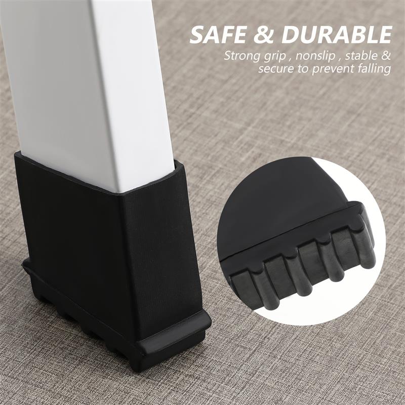 4Pcs Step Ladder Feet Covers Versatile Ladder Leg Covers Non-Skid Ladder Pads Rubber Ladder Feet Covers(Random Patterns)