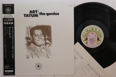 LP Record ART TATUM  Genius K18P9334 BLACK LION 1984 Japan Obi Jazz Used