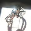 Jewelry Punk Personality Gold Ring, With A Flower Creative Color Retention Ring On The Head