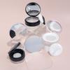 1pcs Portable Plastic Powder Box Empty Loose Powder Container With Sieve Mirror Cosmetic Sifter Jar Travel Makeup Accessories