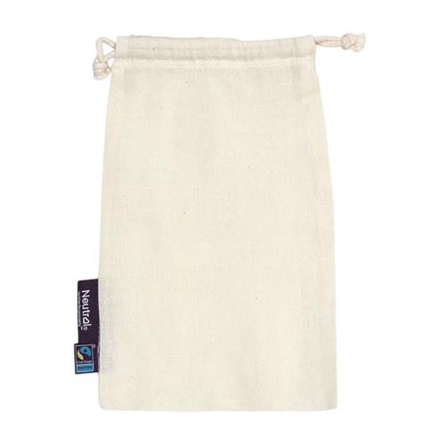 Neutral Cotton Drawstring Bag (Pack of 5)