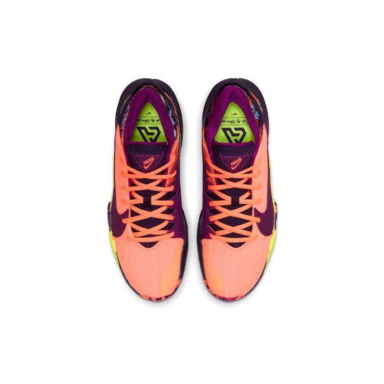 Nike Zoom Freak 2 Bright Mango Men Sneakers Orange Volt Grand-Purple CW3162-800