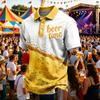 Men's Short Sleeve Button Front Shirt with Lapel Collar Festival Themed Casual Summer Comfortable Top for Parties and Events