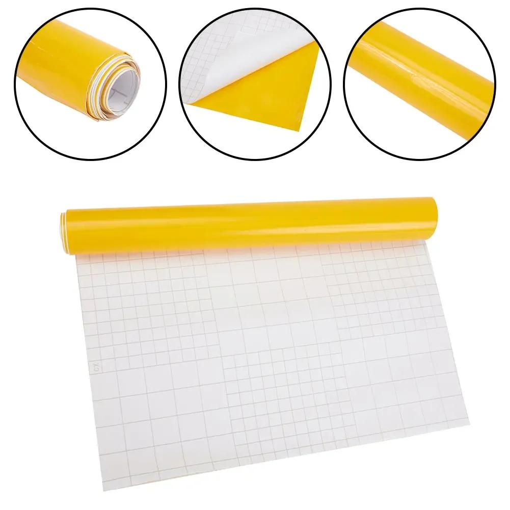 Yellow Vinyl Film Wrap Car Sticker Decal, Bubble Free Application, 30*150cm, Protects Your Car Paint, Easy to Remove