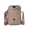 Nylon Vertical Phone Bag For Women With Drawstring Closure And Mobile Pocket
