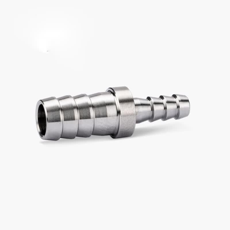 304 Stainless Steel Double Barb Hose Connector
