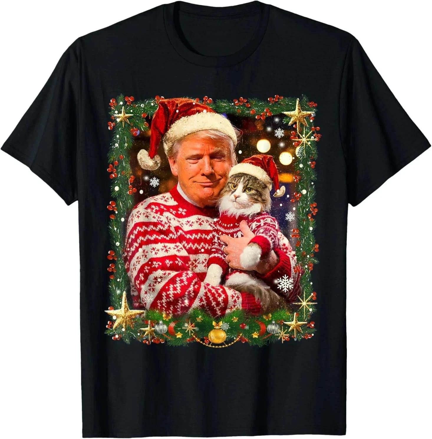 Funny trump bigfoot Selfie with UFOs Weird Alien T shirt XL