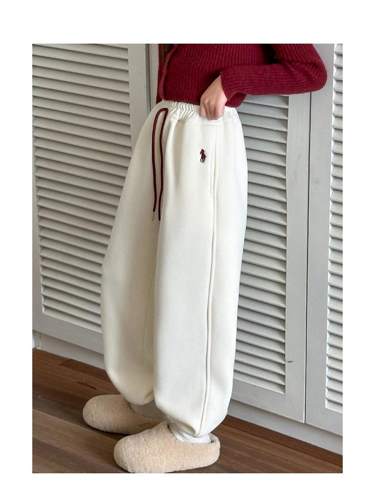 Girls' Fleece-Lined Winter Pants 2025: Thick, Cozy Casual Sweatpants