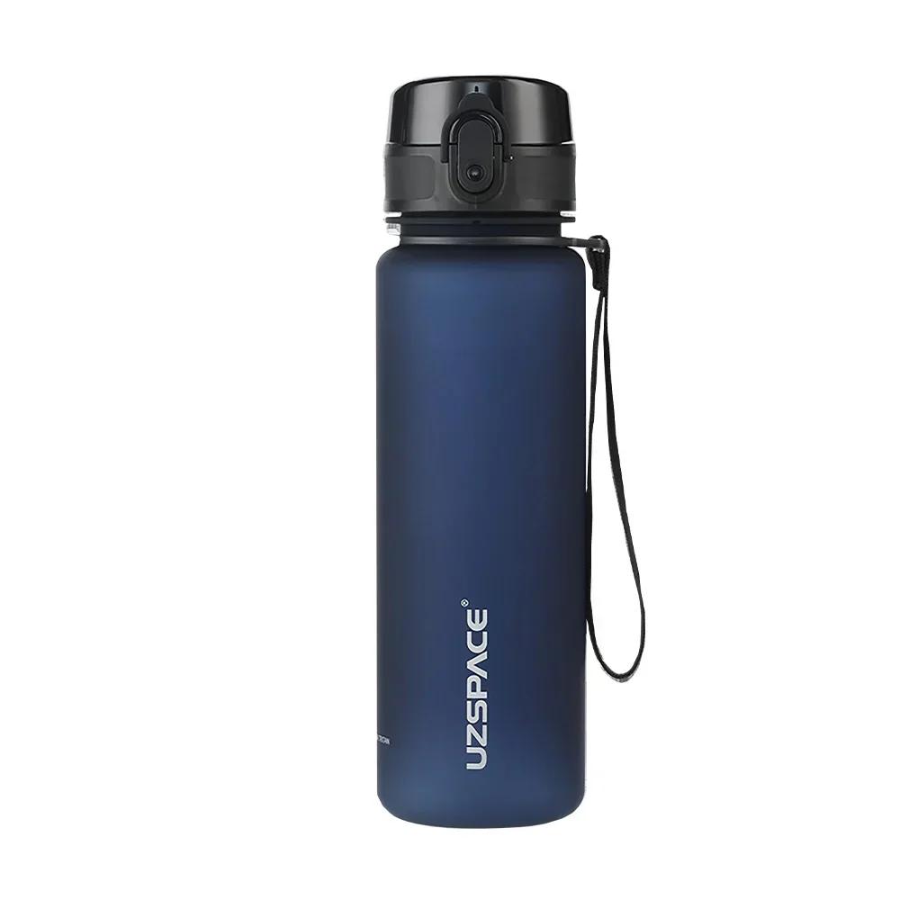 Het Försäljning 500/1000ML Sport Vattenflaska Shaker Utomhus Resa Bärbar Läckagesäker Drickflaska Tritan Plast Drickflaska BPA-fri