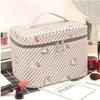 Korean Style Waterproof Toiletry Bag - Large Capacity, Simple and Elegant Women's Cosmetic Storage