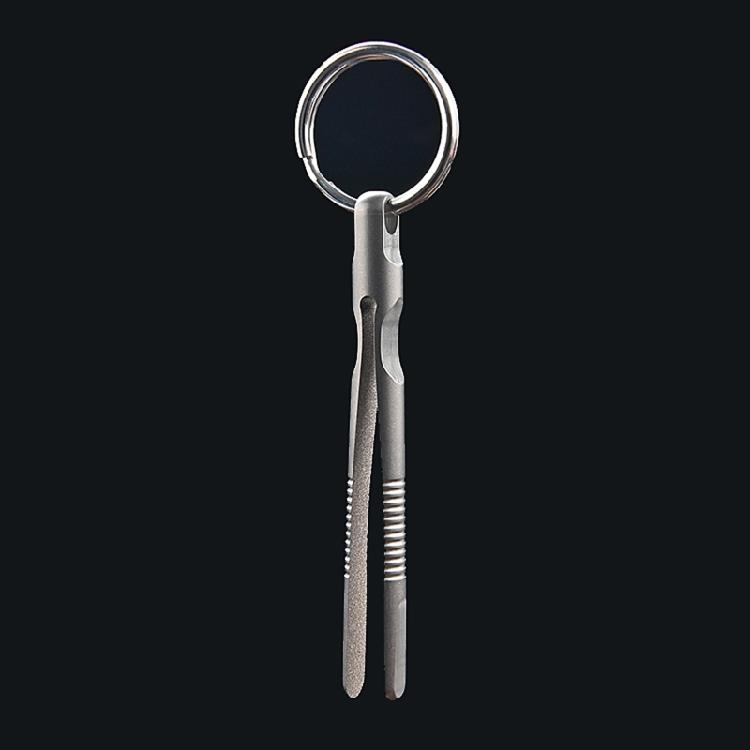 Alloy Tweezers TC4 Tweezers for Outdoor Travel Camping CNC Mini Twe