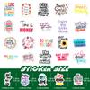50 Small Size 4cm English Phrase Graffiti Stickers Helmet Mobile Phone Motorcycle Computer Decoration Stickers
