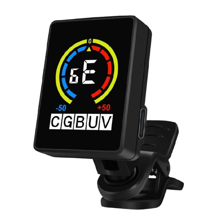 Гитарный тюнер, Клипсовый тюнер для укулеле, Тюнер для точной настройки с ЖК-дисплеем 1