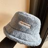 Women's Winter Fisherman Hat Fashionable Multifunctional Casual Teddy Plush Fleece Bucket Beanie Sports Fishing Ski Outdoor Use