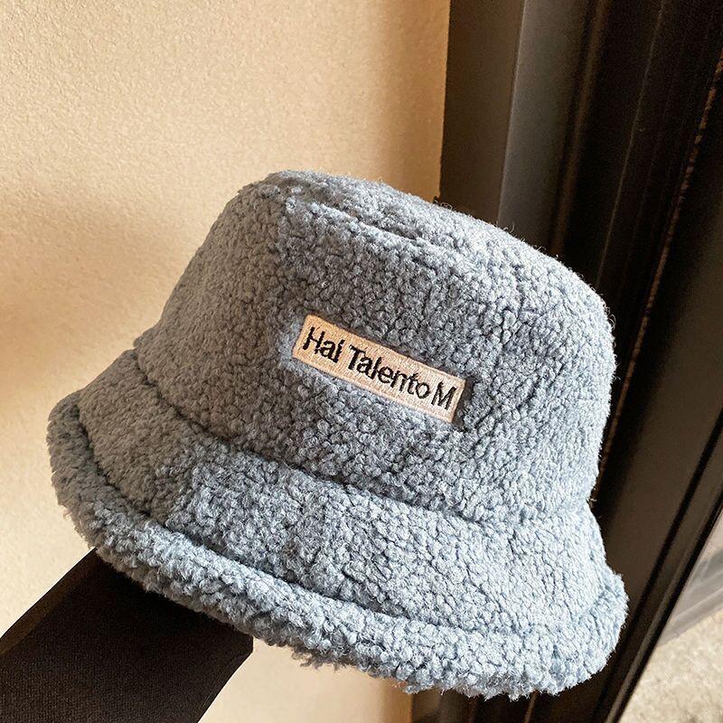 Women's Winter Fisherman Hat Fashionable Multifunctional Casual Teddy Plush Fleece Bucket Beanie Sports Fishing Ski Outdoor Use