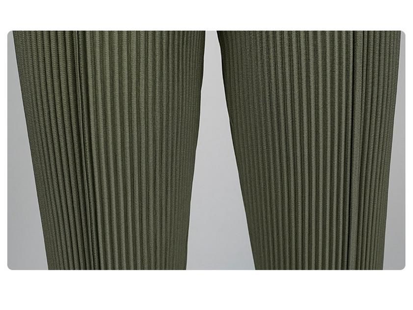 Miyake Men's Spring Slim Pleated Skinny Trousers - Japanese Retro Style