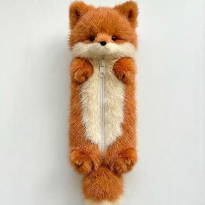 Ultimo Astuccio Portapenne Peluche Cartone Animato Divertente Carino Studente Animali Astucci Personalizzati Borsa Porta Cancelleria Regali Migliore Amico